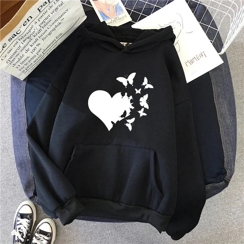 2025 New men's sweatshirt printed casual hat family and outdoor sweatshirt high-quality autumn and winter top Y2k Colouronova