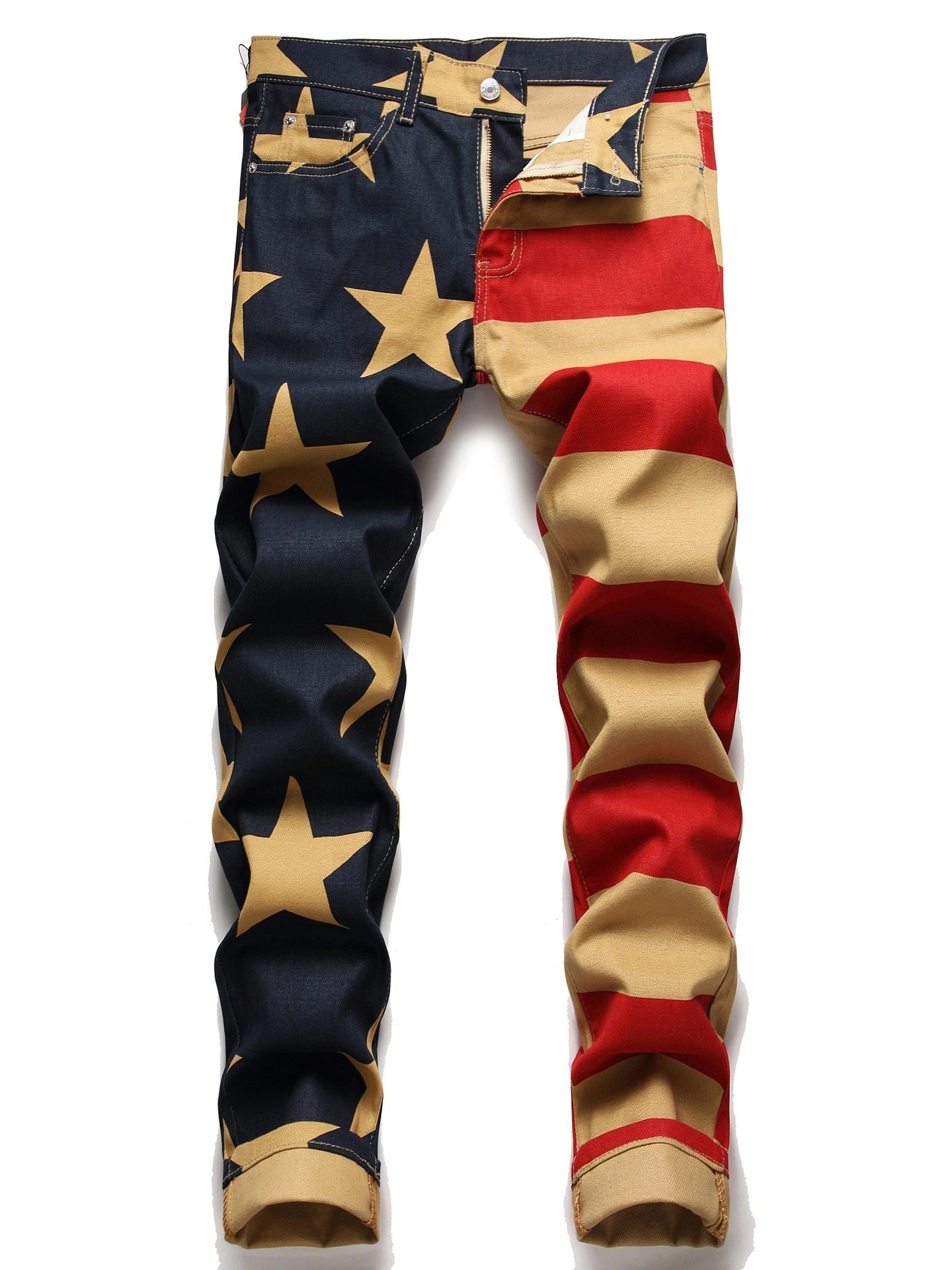 Mens Cotton Trousers Colouronova