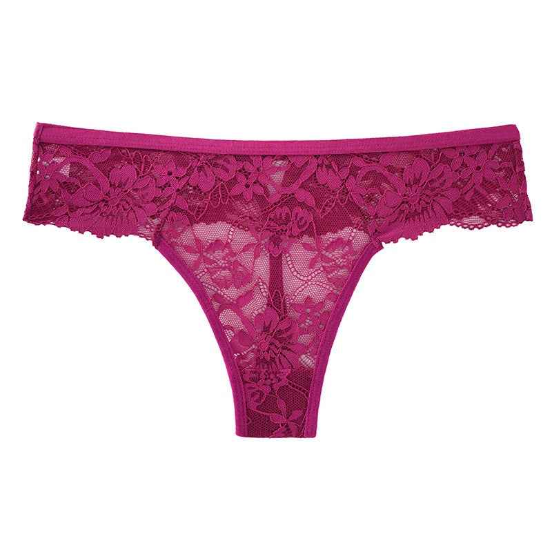 Womens Seamless Low Waist Thong Underwear