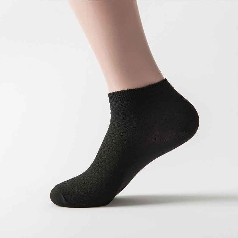 Bamboo fiber men's sweat-absorbing and breathable socks