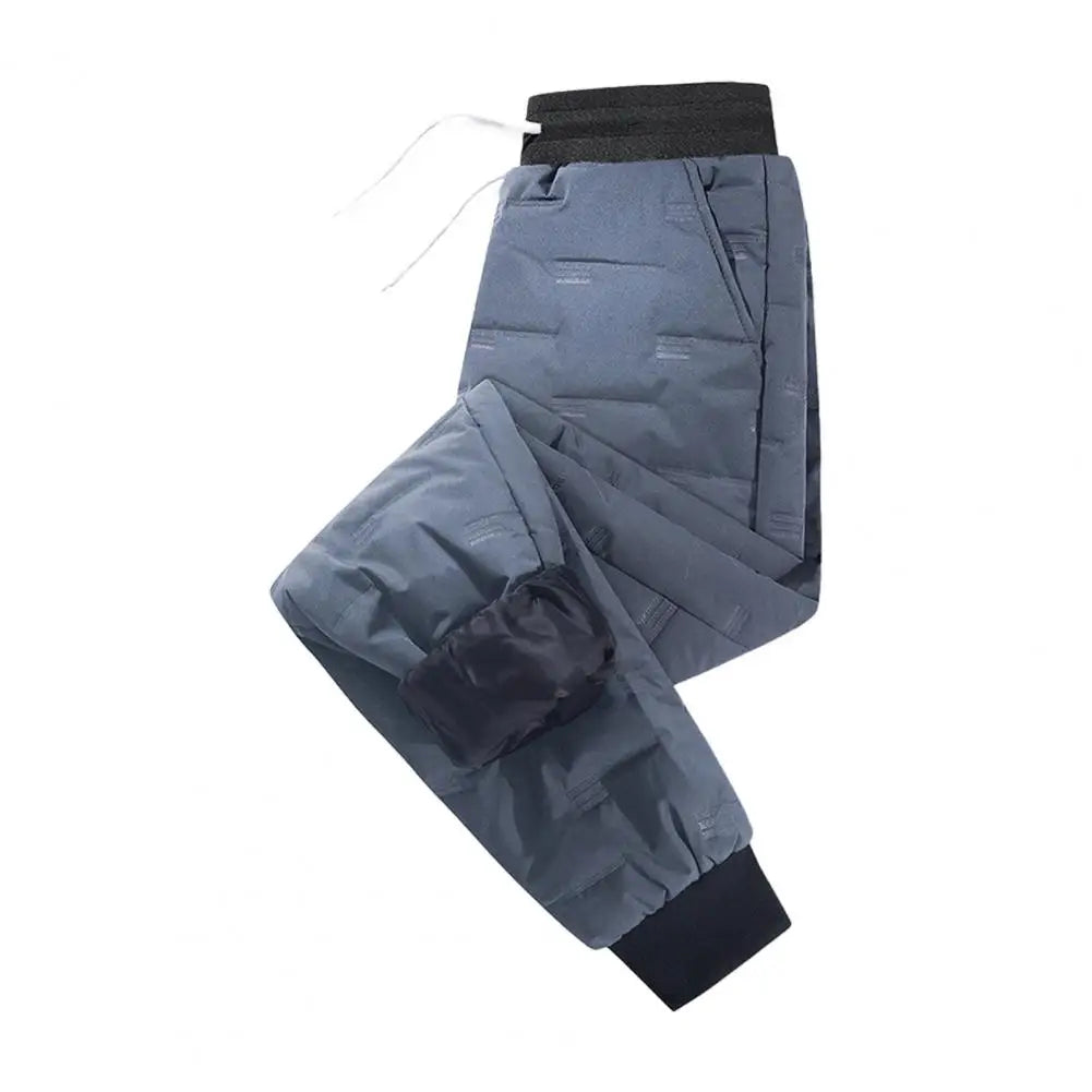 Warm Thick Sweatpants Men Joggers New Casual Fleece Cotton Plush Pants Male Oversized Large Size Trousers Autumn and Winter - Colouronova