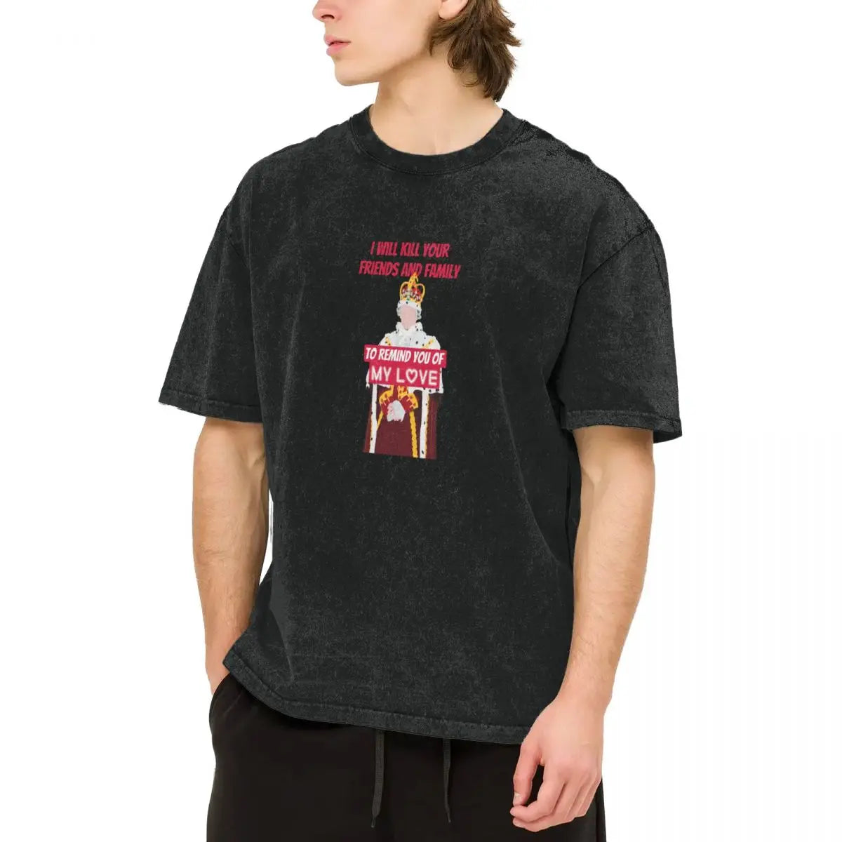 King George Love Hamilton on Broadway T-Shirt basketball graphic tees croswit shirt man vintage clothes mens t shirt graphic - Colouronova