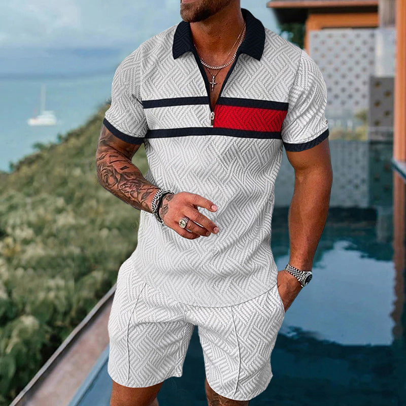 Summer new men's suit Colouronova