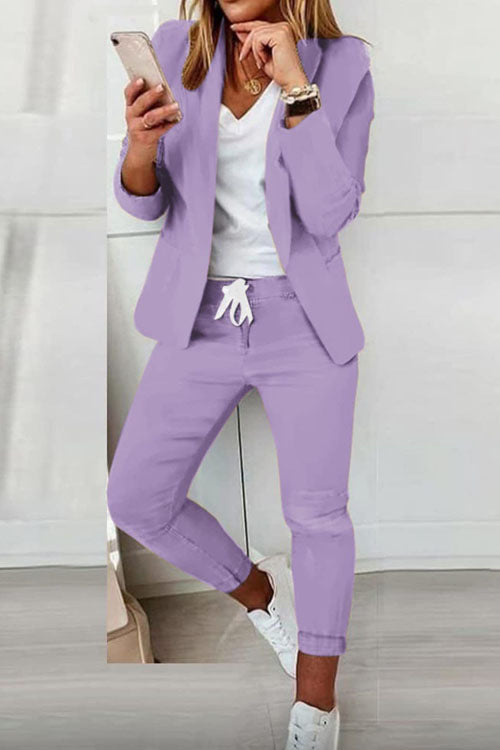 Casual Women Suit Fashion Set Colouronova