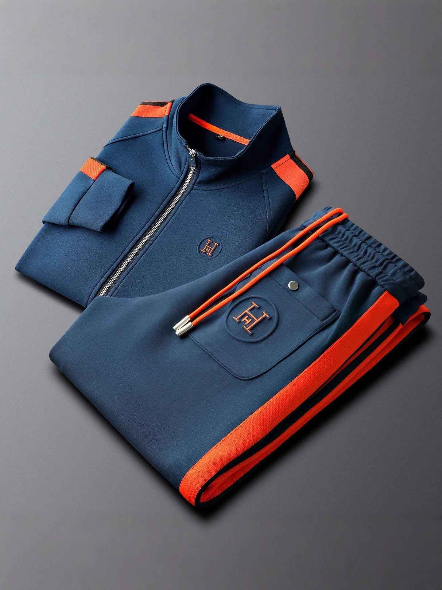 Mens Casual Sports Suit Set