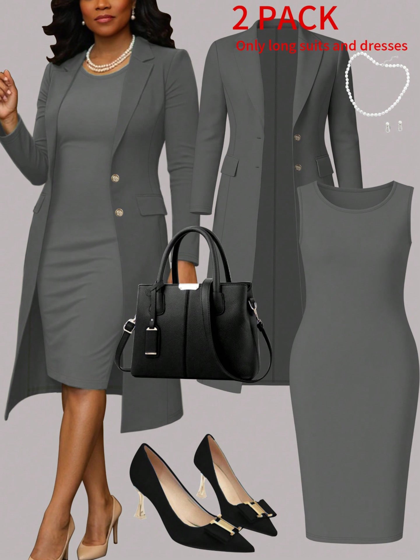 Dress Two-Piece Set Colouronova