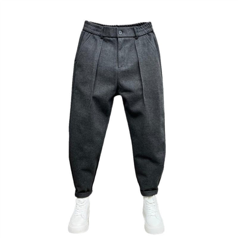 Woolen carrot pants Colouronova