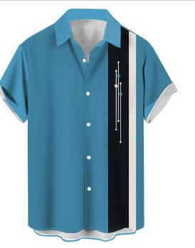 Mens Printed Shirt Colouronova