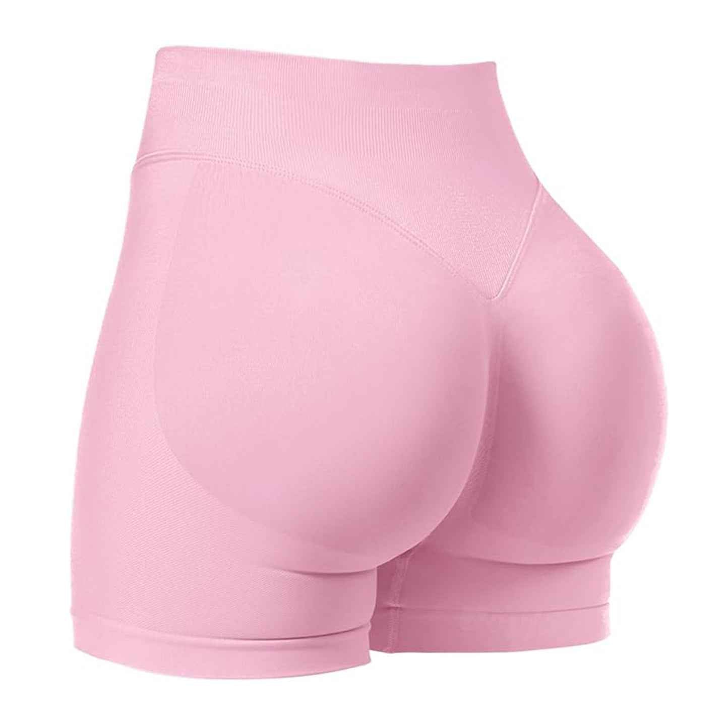 High Waist Quick-Dry Seamless Yoga Fitness Shorts