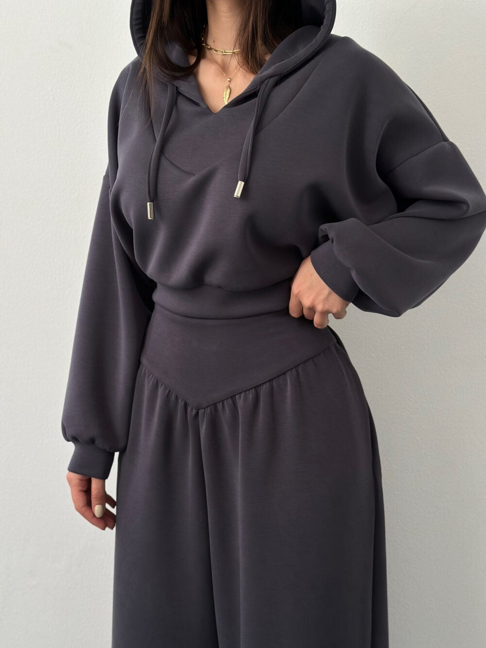 Women's Casual Hooded Tracksuit Set Colouronova