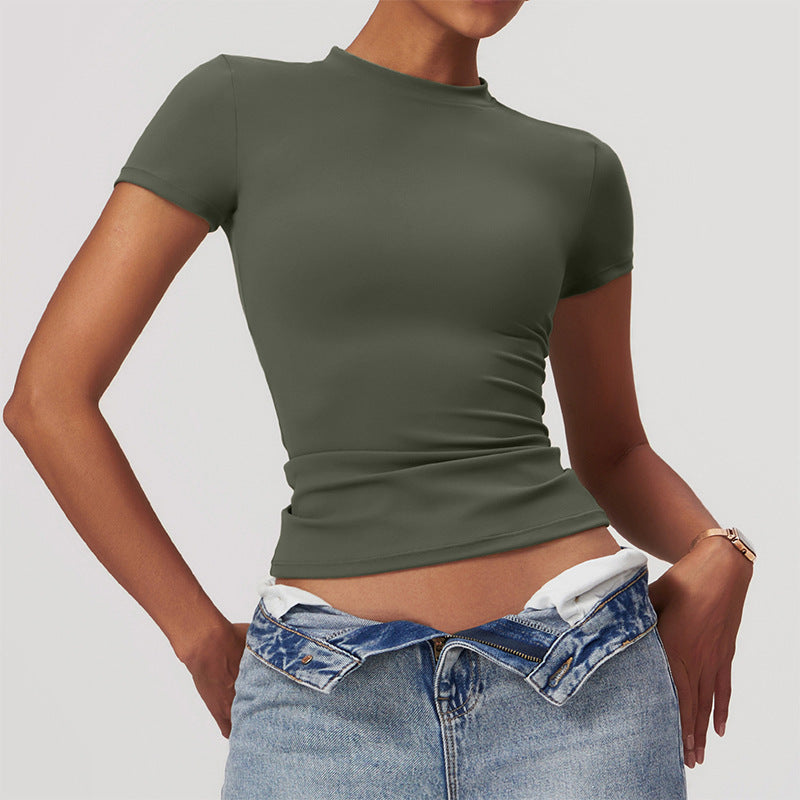 Women's Quick-Dry Yoga Fitness Top Colouronova