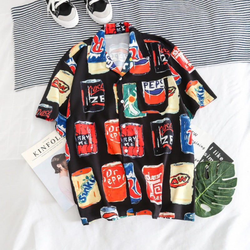 Mens Printed Shirt Colouronova