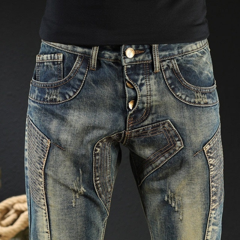 Retro and nostalgic jeans Colouronova