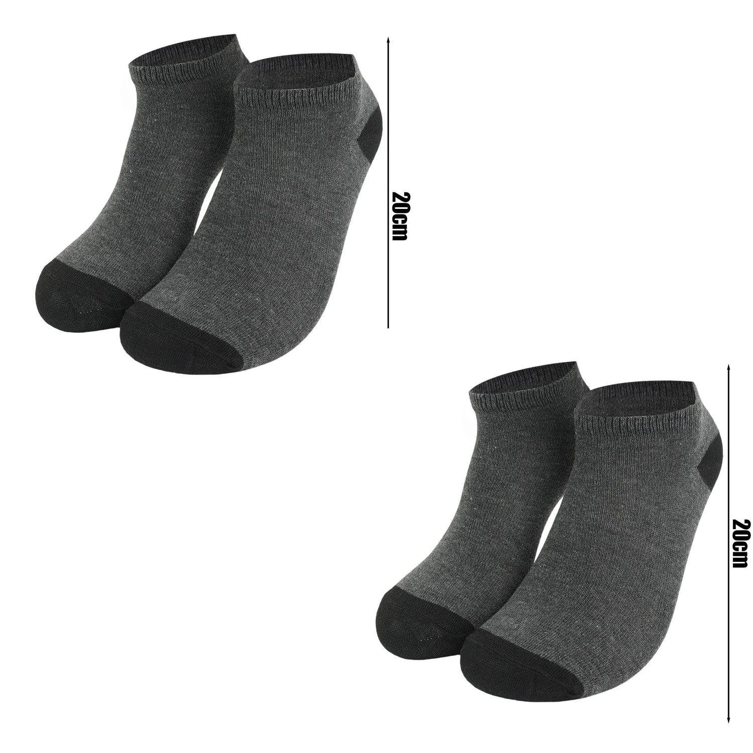 1-10Pairs Breathable Mens Socks Summer Comfort Socks Lightweight Soft Fashion Color Block Low Cut Daily Wear Ankle Fashion Socks - Colouronova