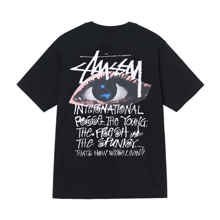 Loose short-sleeved T-shirts for men and women in summer Colouronova