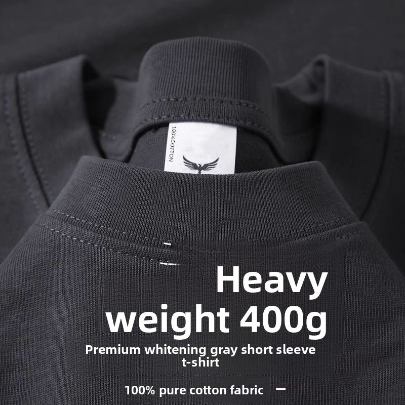 Heavyweight pure cotton T-shirt Colouronova
