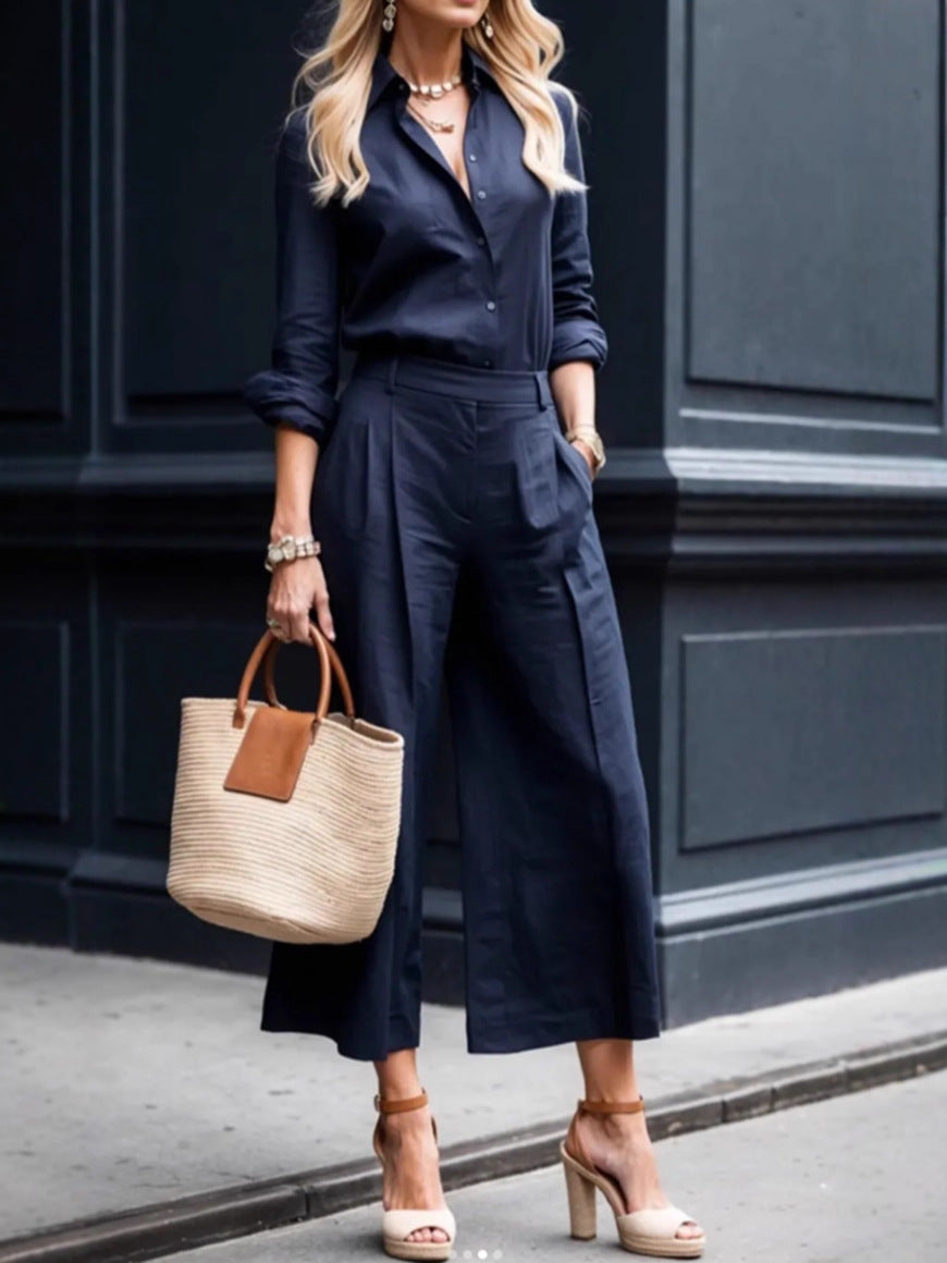 Elegant Women's Casual Suit Set Colouronova