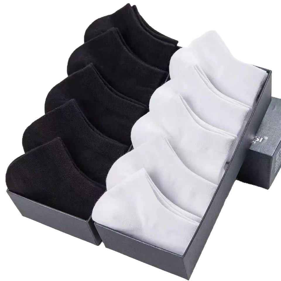 Breathable Summer Low-Cut Socks (10-Pack)