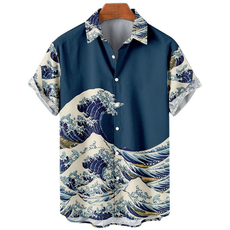 Mens Printed Shirt Colouronova