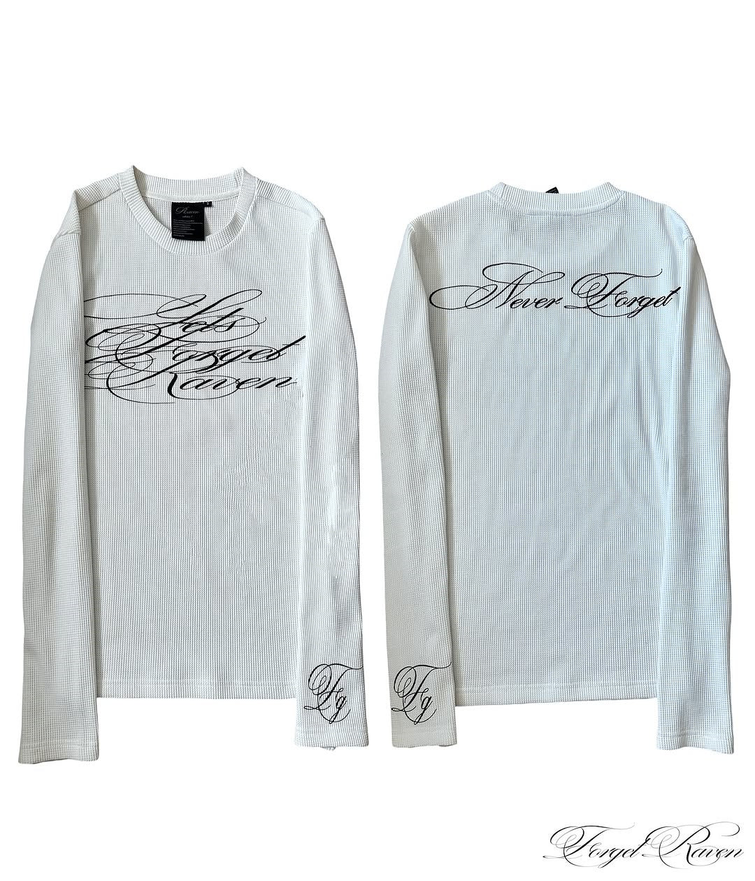 American Long-sleeved T-shirt Diablo Vintage Print Colouronova