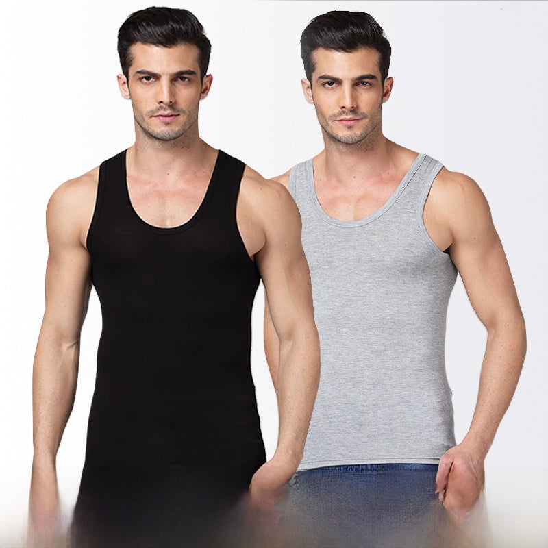Pure cotton men's vest Colouronova