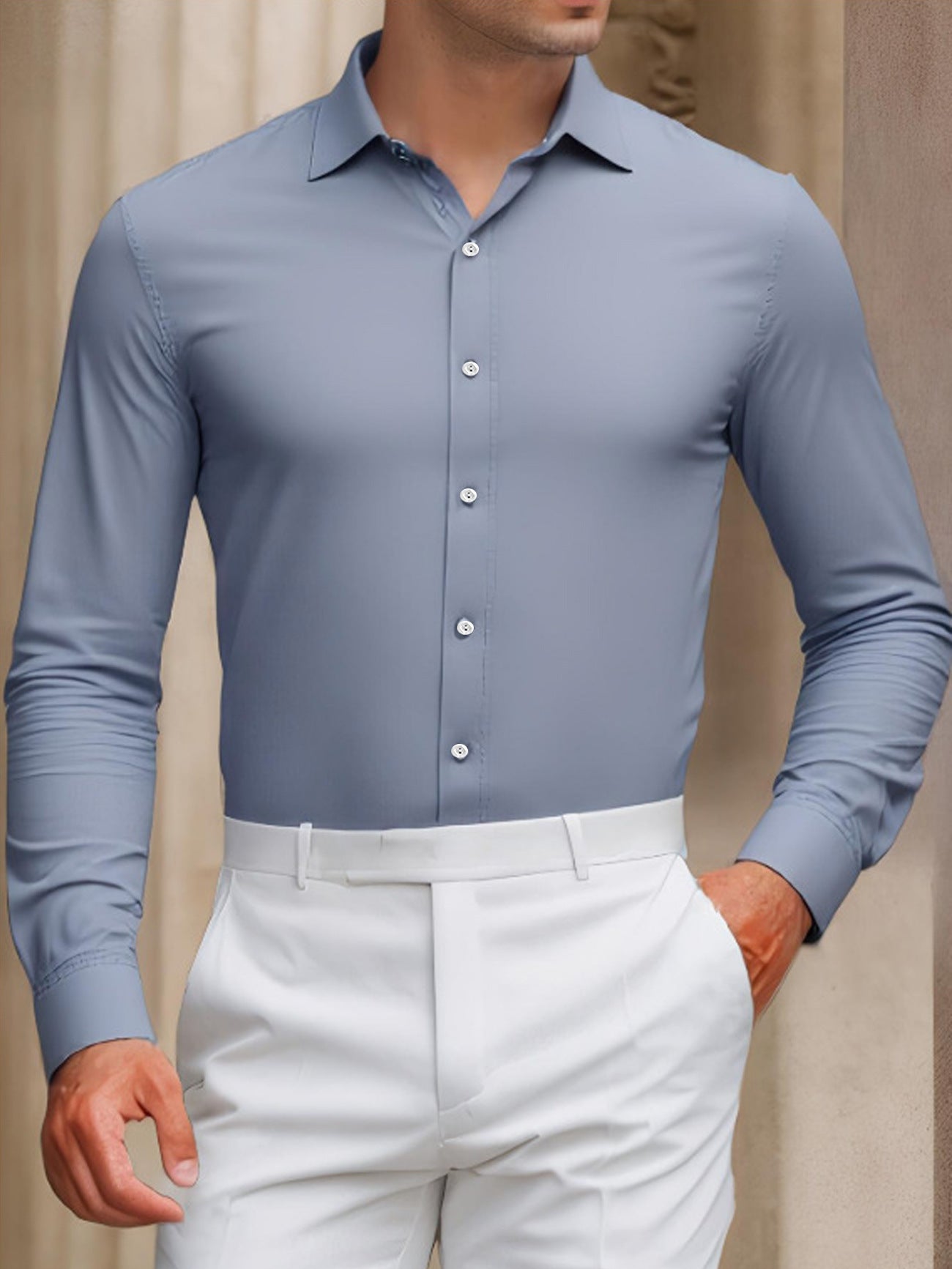 Men's Business Shirt Colouronova