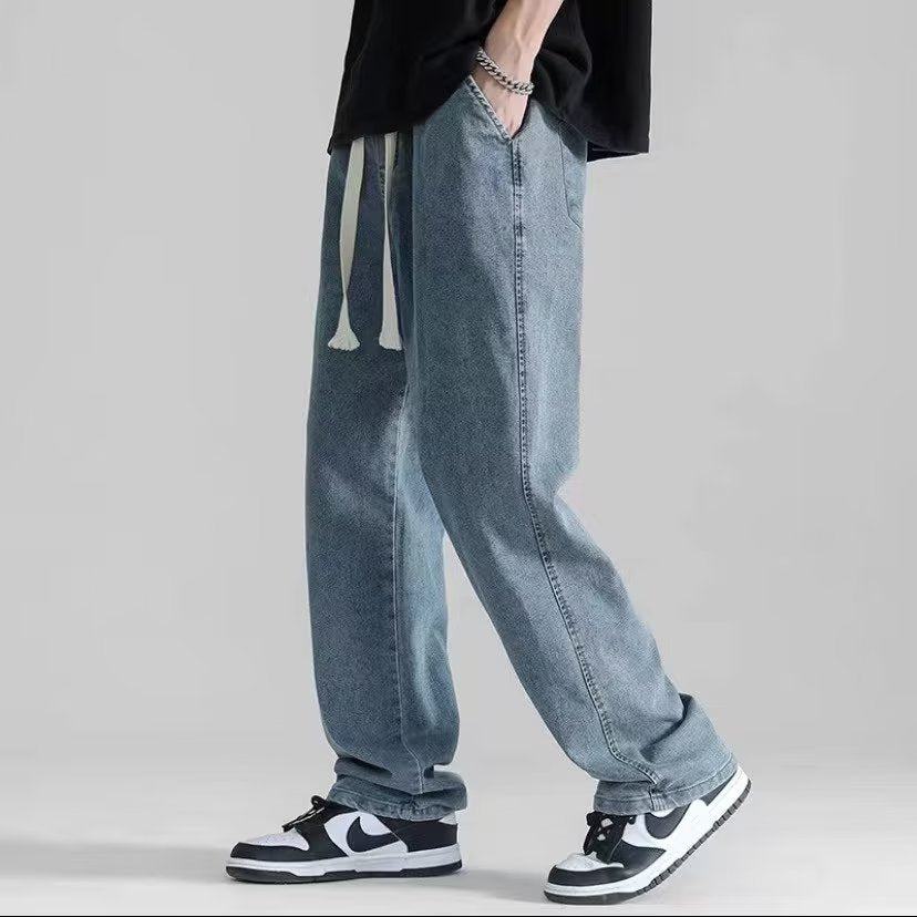 Straight-leg men's jeans Colouronova
