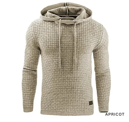 New Knit Sweater Men Autumn Winter Fashion Solid Mens Sweaters Thick Warm Men's Jumper Sweater Male Pullovers Outwear Male Coats - Colouronova
