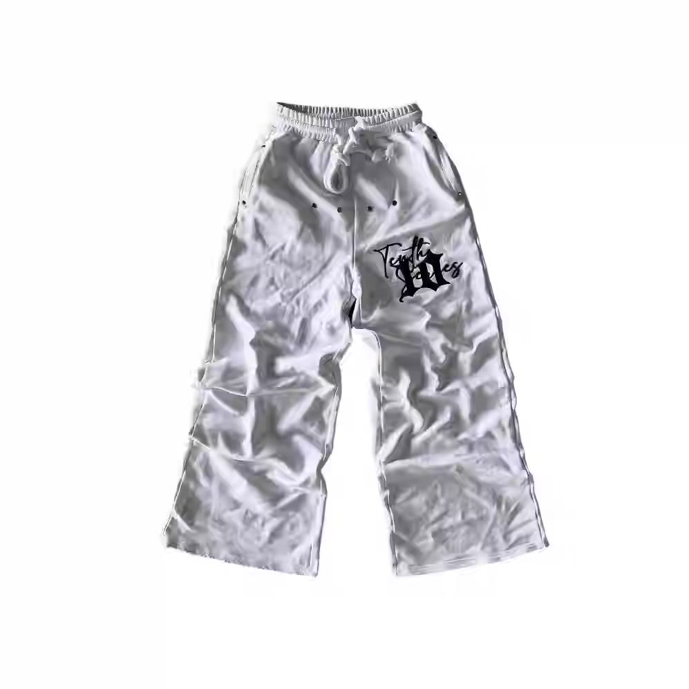 Letter Embroidered Sweatpants Colouronova