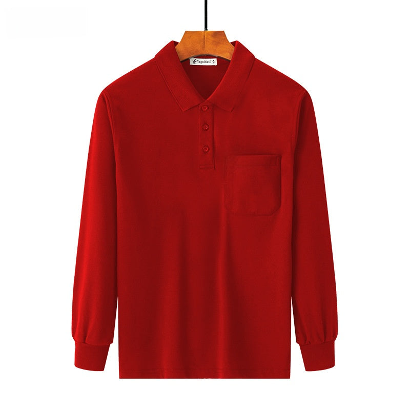 Pure cotton thick long-sleeved t-shirt Colouronova