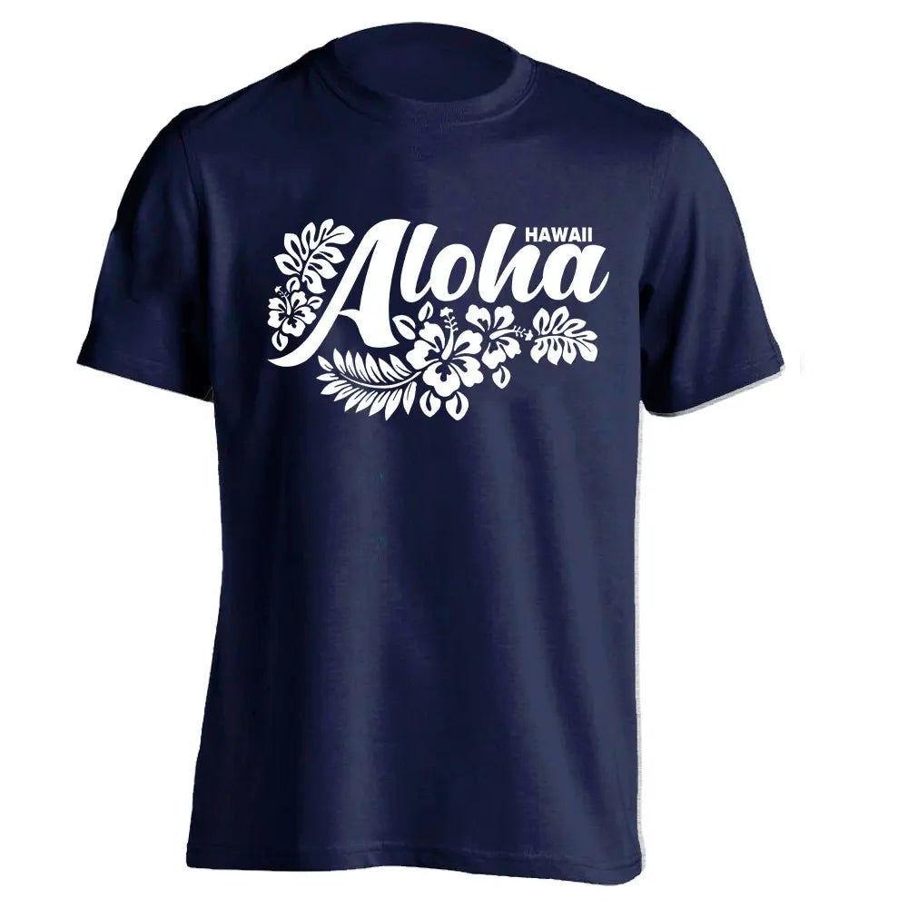 Men's Cotton Shirt OAHU HAWAII SURFING Distressed TShirt Unisex Surf Board Beach Tee Tops Summer Fashion Casual Short Sleeves - Colouronova