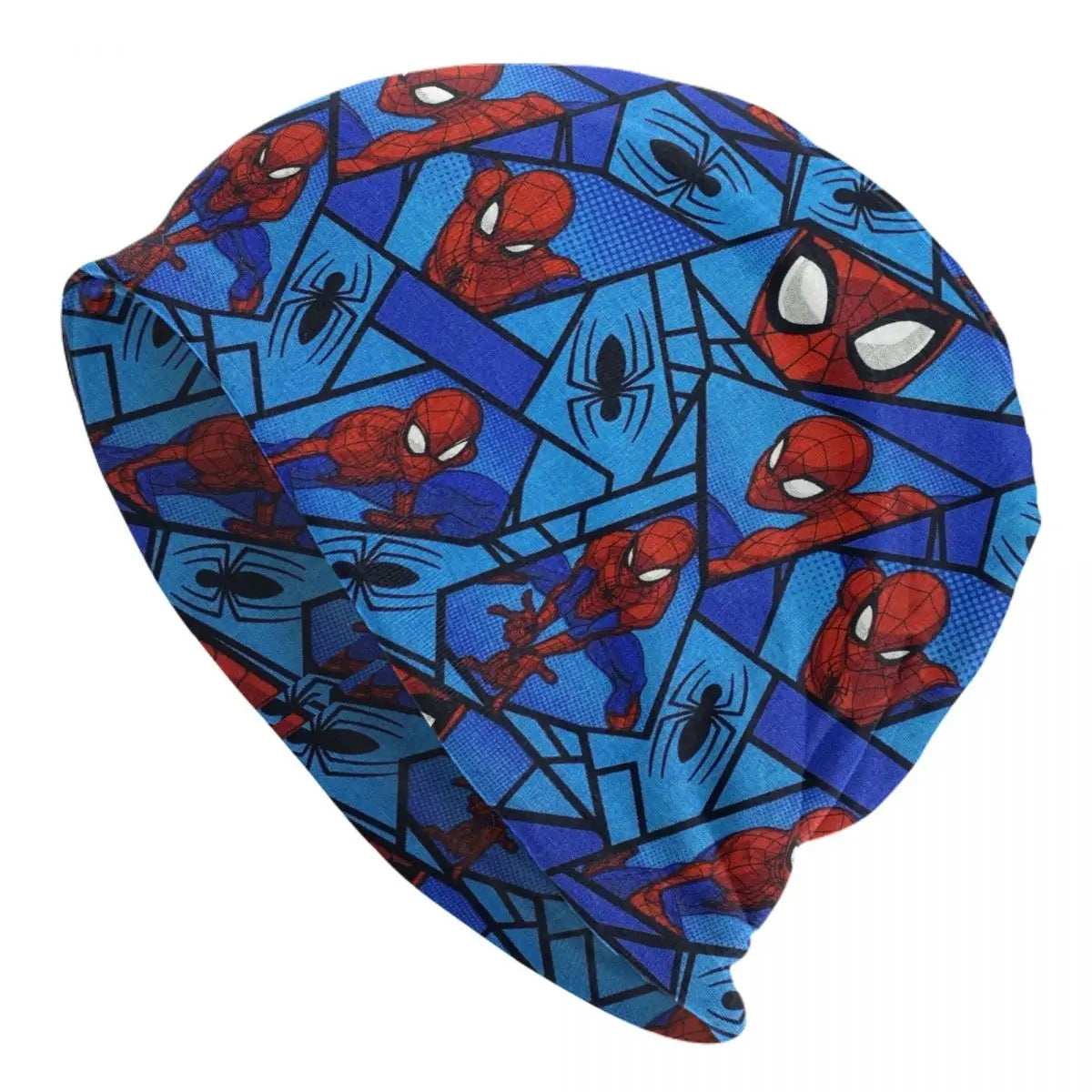 Spider-Man Spiderman Hero Skullies Beanies Hat Goth Unisex Outdoor Cap Warm Multifunction Bonnet - Colouronova