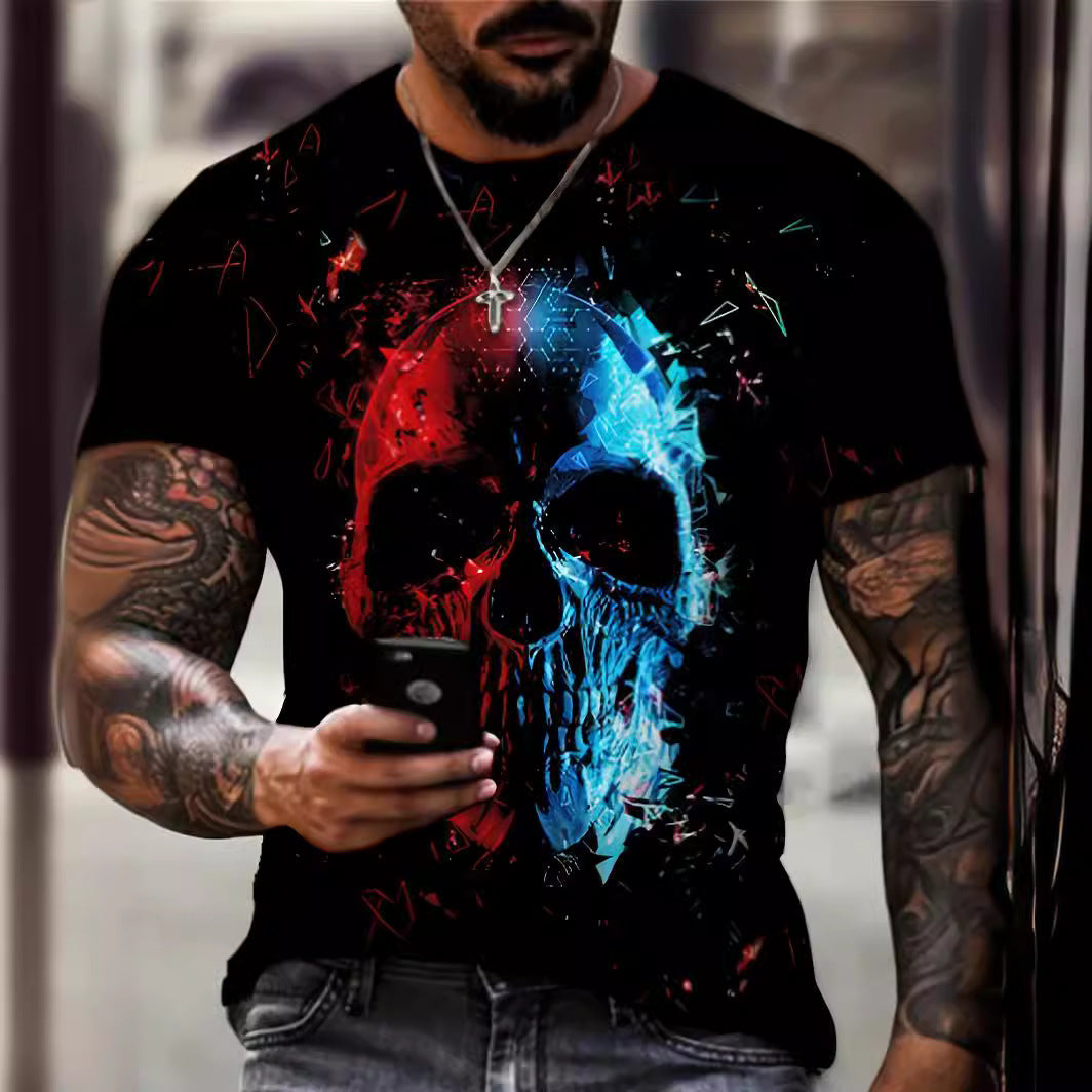 Streetwear personalized crewneck T-shirt Colouronova