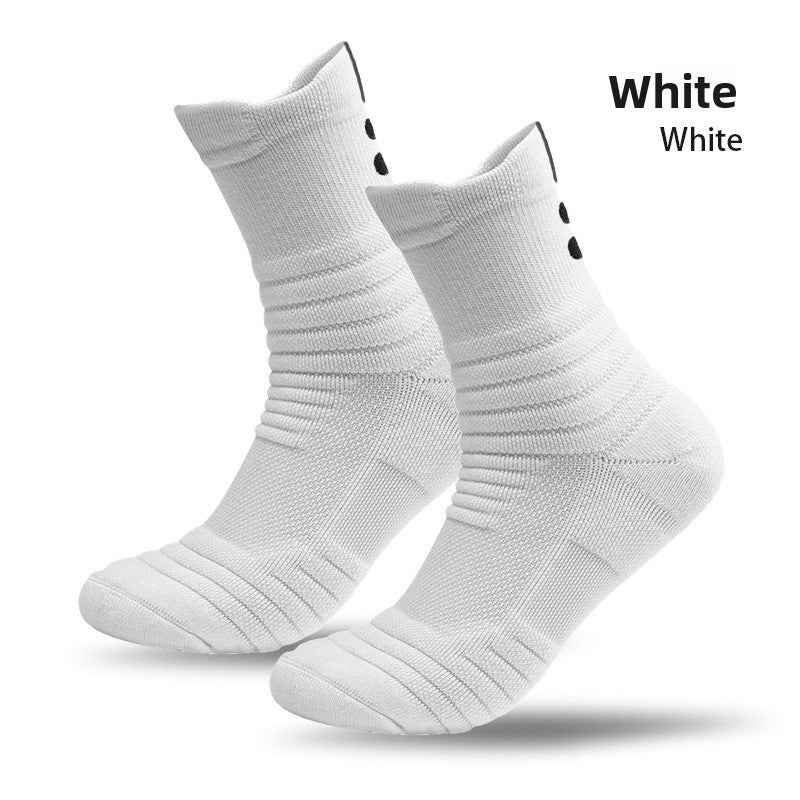 Breathable Mid-Tube Sports Socks for Men
