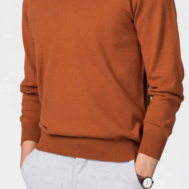 Men's Sweaters V-neck Pullovers Cashmere Knitting Hot Sale Spring Women Sweaters Wool Knitwear High Quality Jumpers Clothes Colouronova