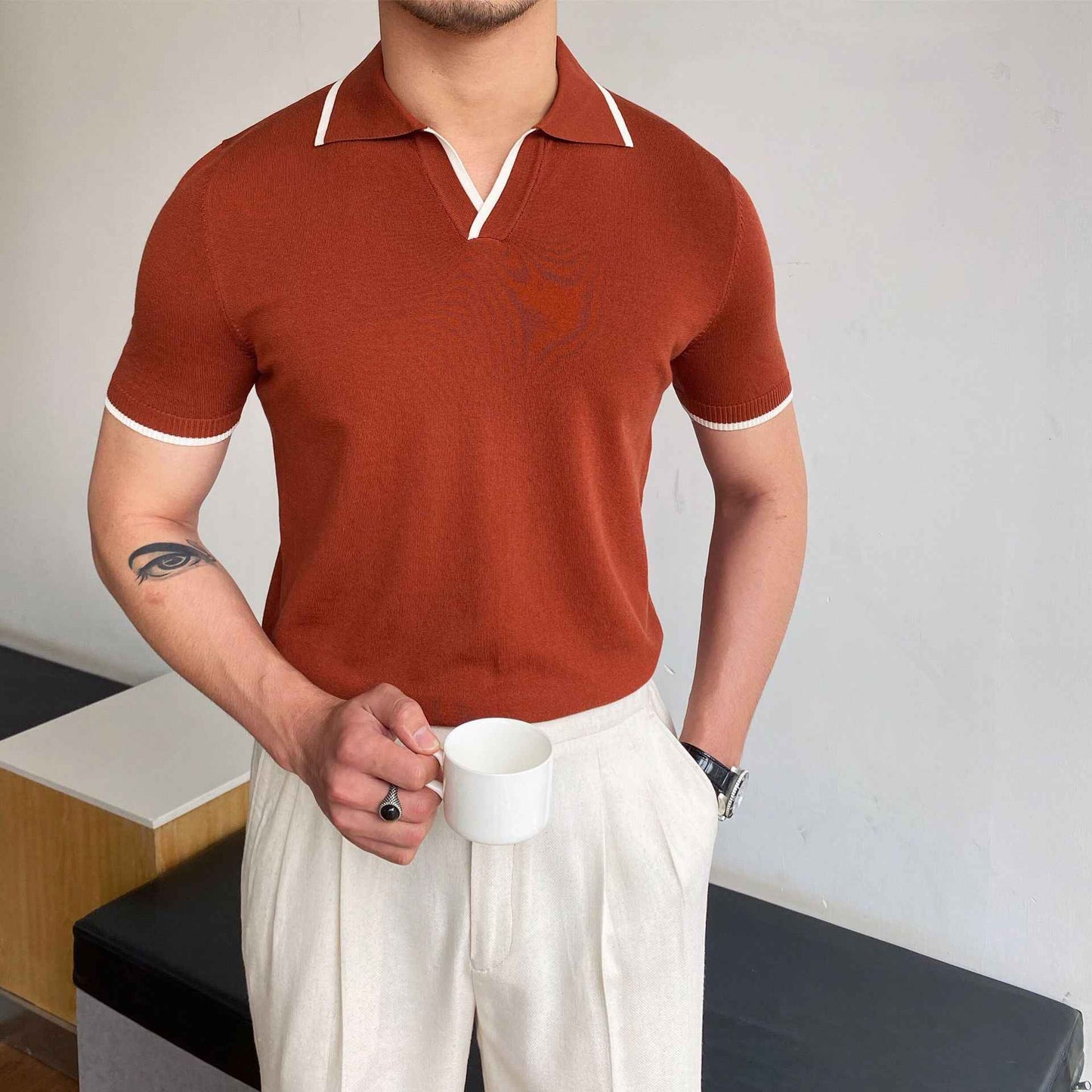 Mens Polo Shirt Colouronova