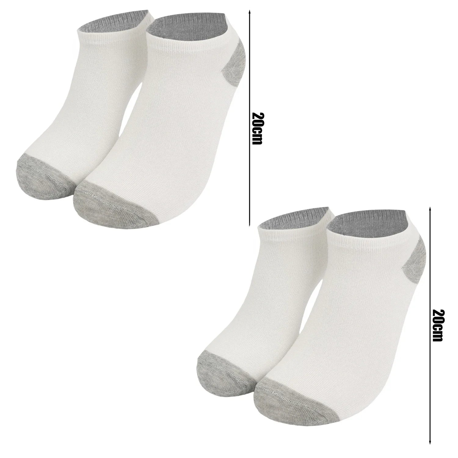 1-10Pairs Breathable Mens Socks Summer Comfort Socks Lightweight Soft Fashion Color Block Low Cut Daily Wear Ankle Fashion Socks - Colouronova