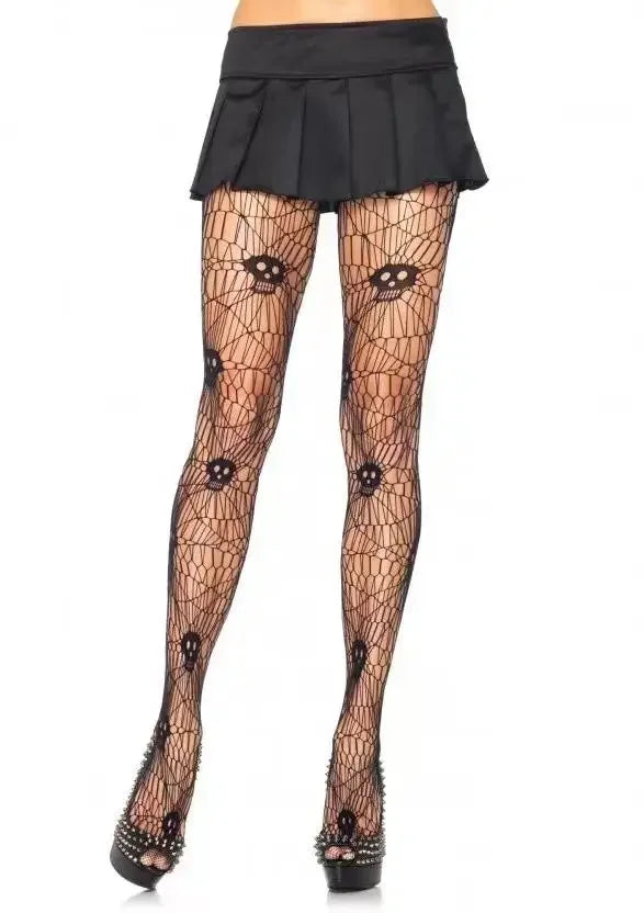 Sexy Women Long Hollow Out Fishnet Stocking Sweet Over Knee Long Socks Girls Lolita Jk Accessories Lace Mesh Legging Pantyhose - Colouronova