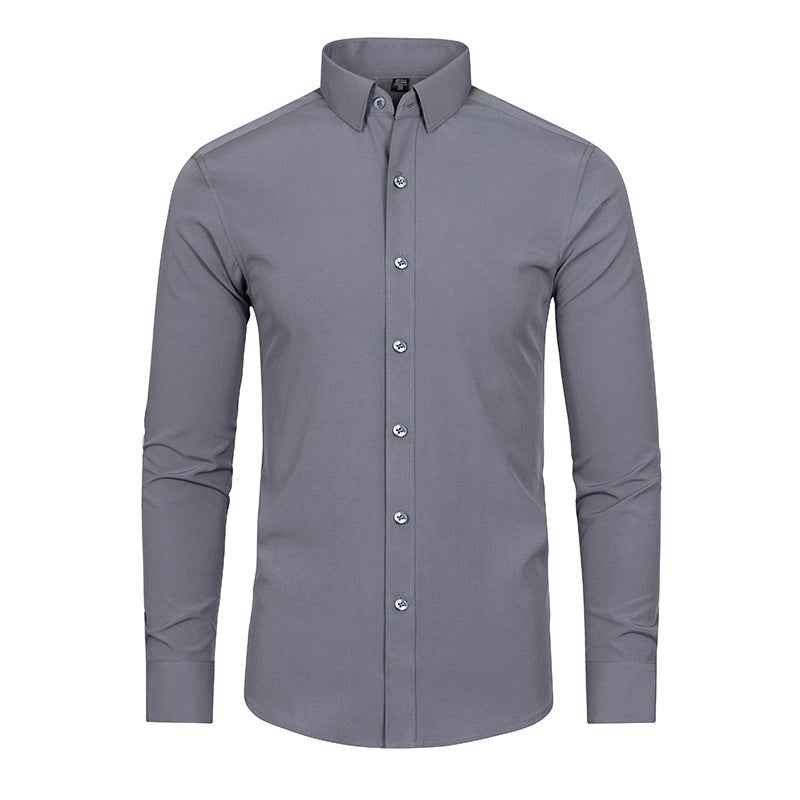Stretchable long-sleeved shirt