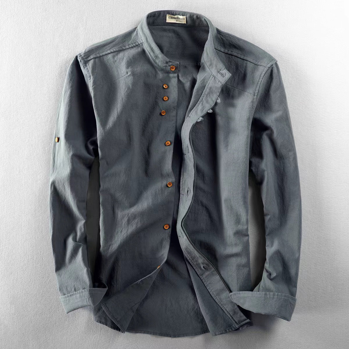 Mens Linen Shirt Colouronova