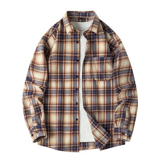 Mens Plaid Shirt Colouronova