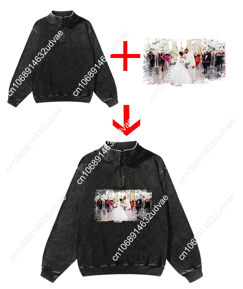 Scouts of America Retro Sweatshirt Man Woman Teenager Vintage Pullover Half Zipper Sweat Shirt Photo Custom Long Sleeved Tshirt - Colouronova