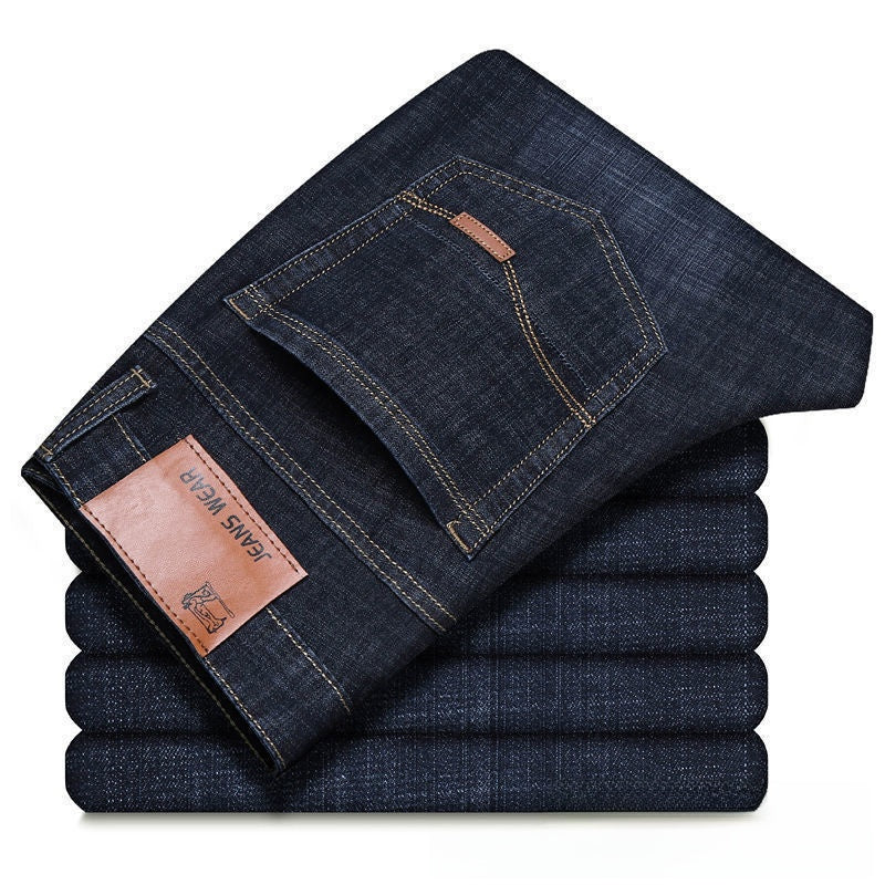 Men's Loose Straight Jeans Colouronova