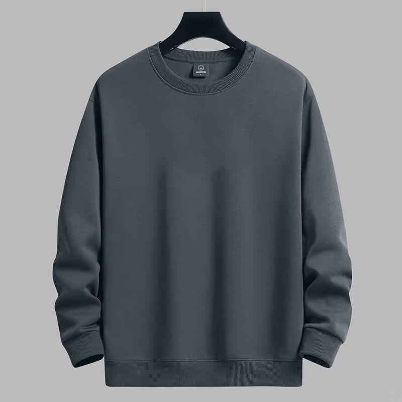 Round-neck hoodie