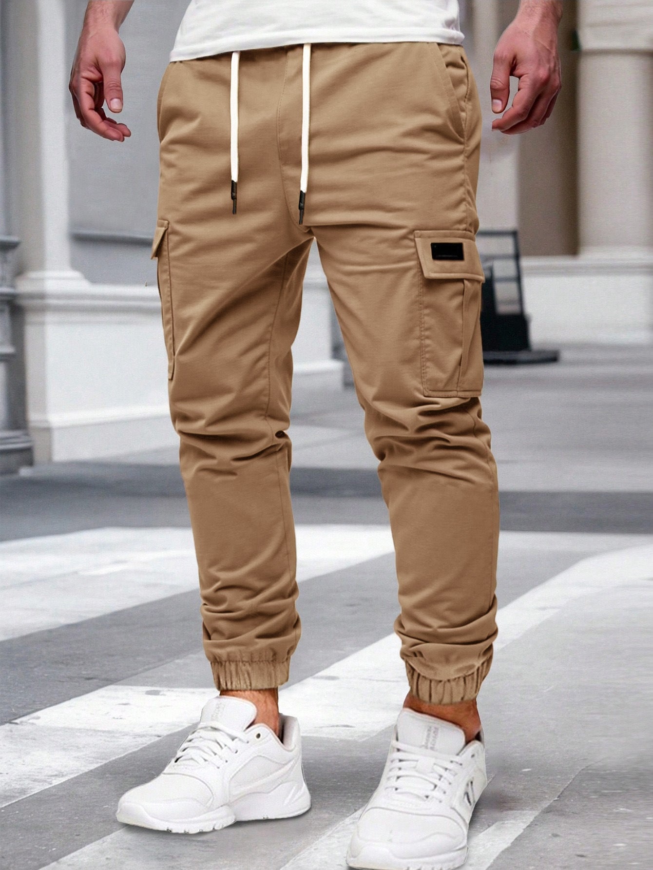 Relaxing multi-pocket work pants Colouronova