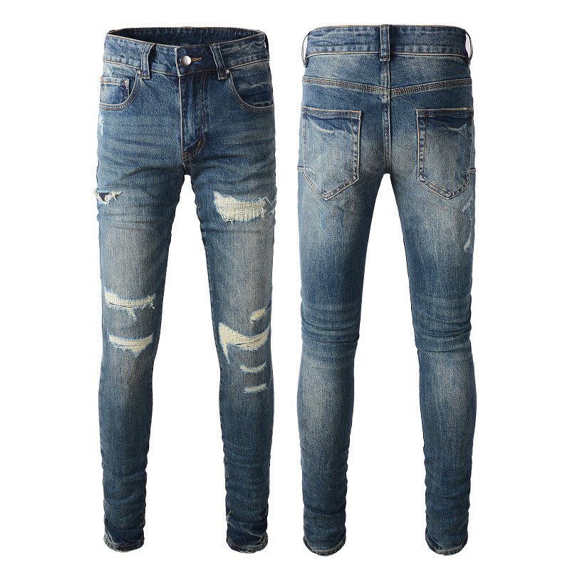 Men's ripped jeans Colouronova