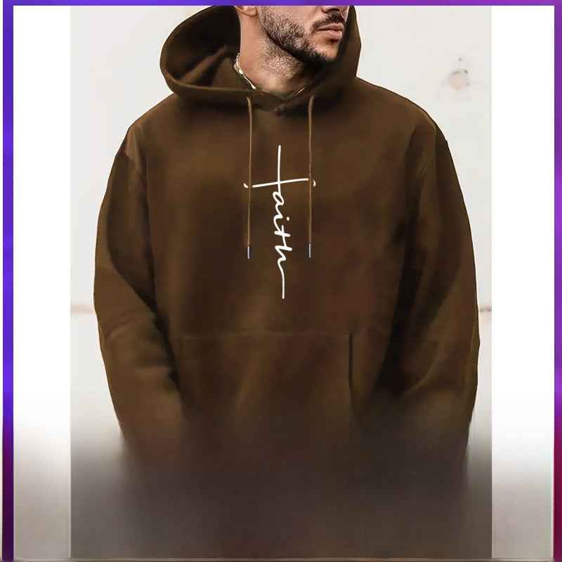 New Men's Casual Pullover Hoodie