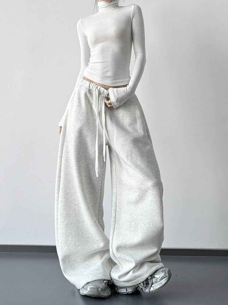Women's High-Waisted Wide-Leg Sweatpants