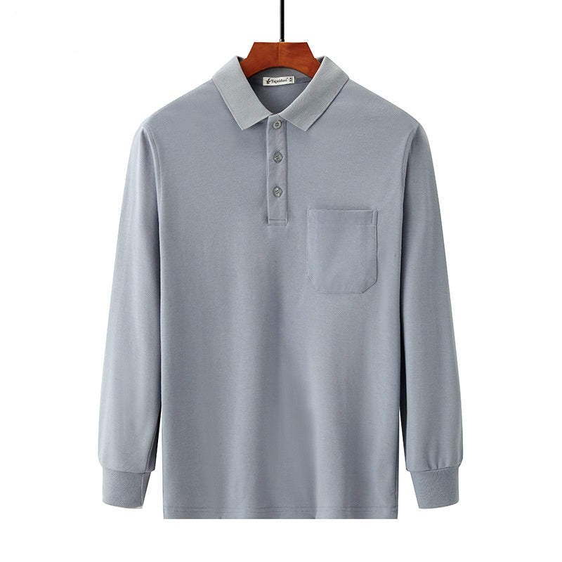 Pure cotton thick long-sleeved t-shirt Colouronova