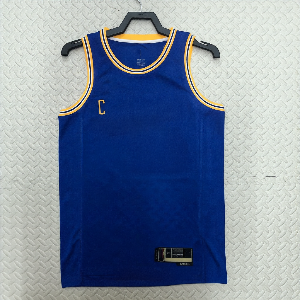 Retro Basketball Jersey Warriors Edition Colouronova